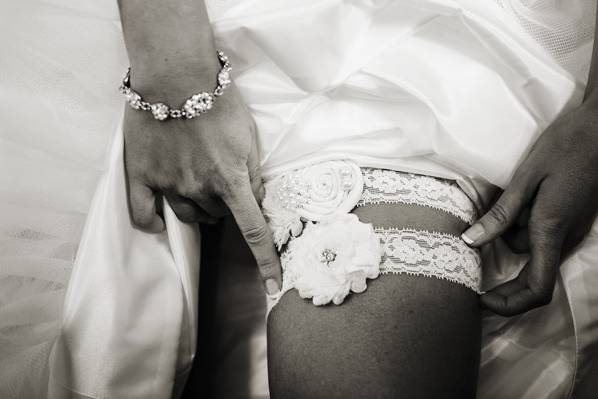 Lake Tahoe bride getting ready for an Edgewood wedding