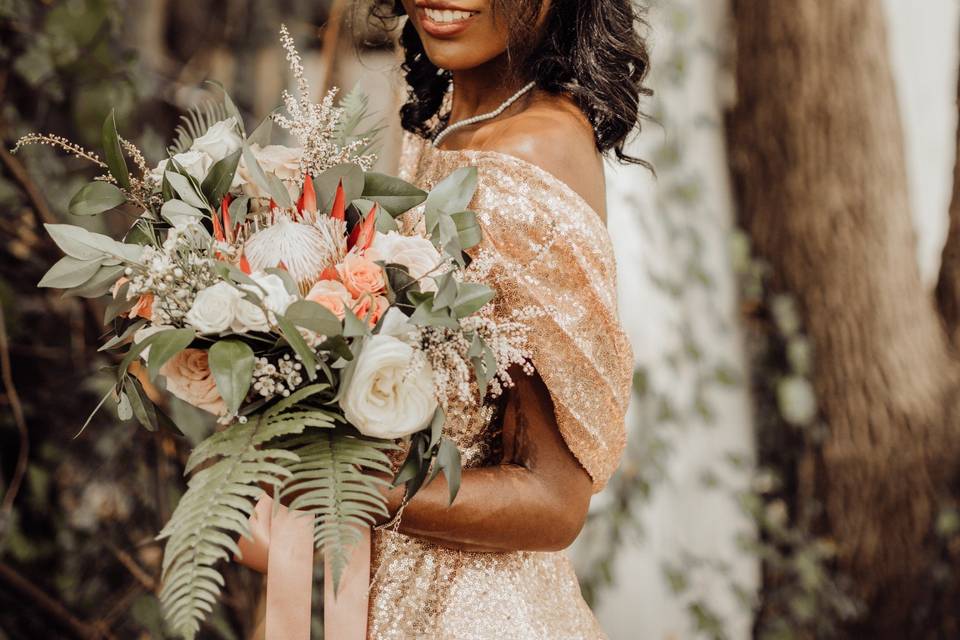 Bridal portrait