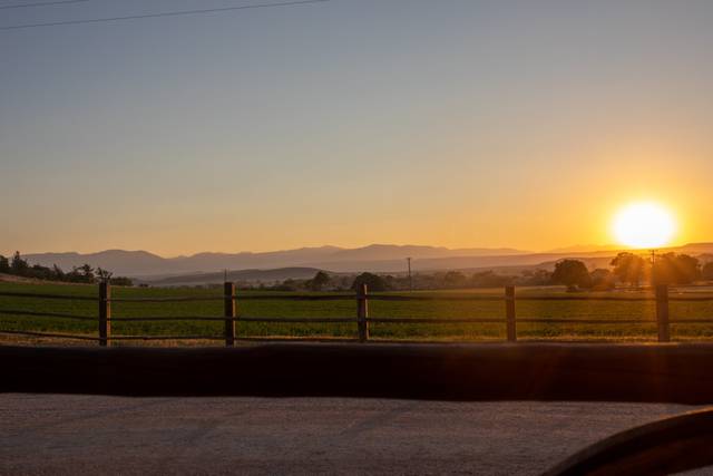 Sunset on the Beartooths Mtns.