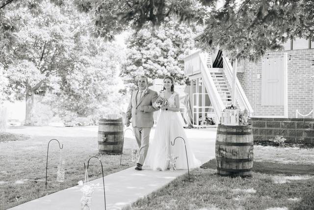 Down the aisle