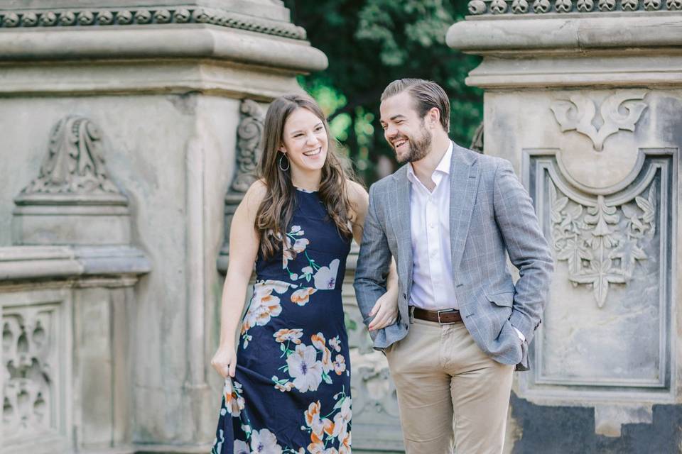 Central Park Engagement Shoot