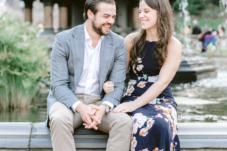 Central Park Engagement Shoot