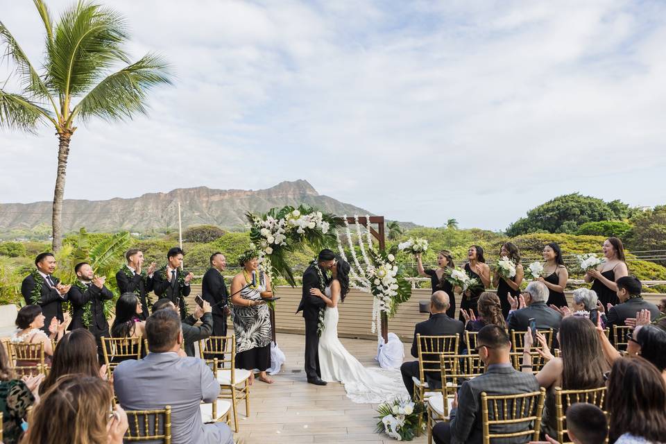 Leahi Lanai ceremony