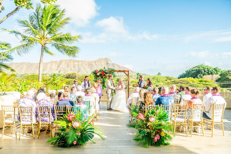 Leahi Lanai Ceremony