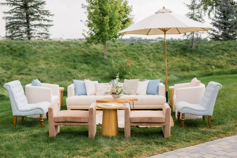 Lounge Seating, Wedding