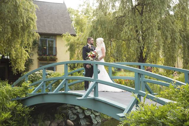 Bride and groom formal