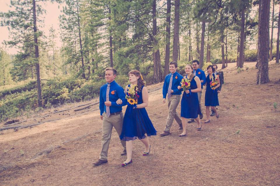 Wedding procession