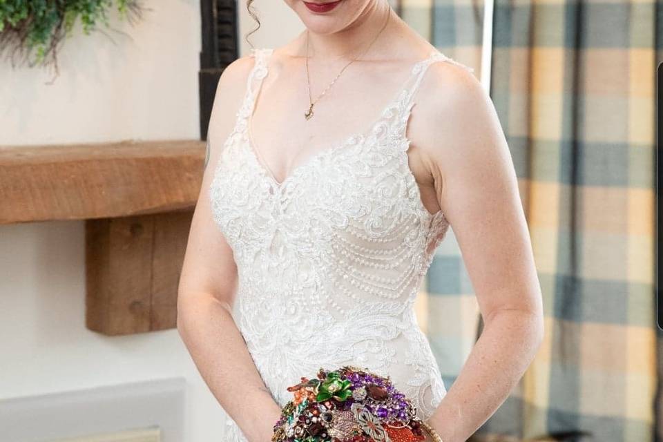 Bride with Bouquet