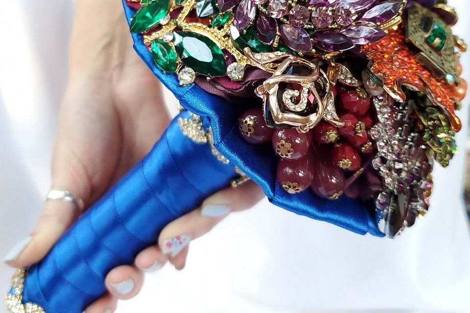 Fall Jewel Toned Bouquet