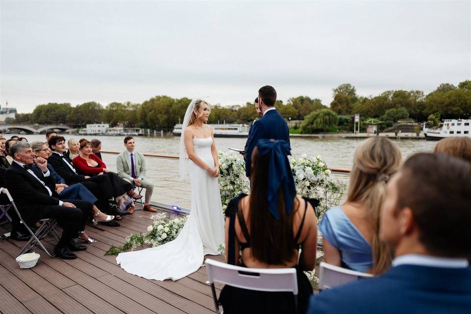 Cruising down the Seine