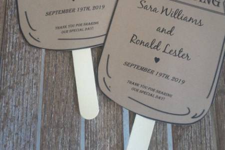 Rustic  Mason Jar Paddle Fan Prgrams
perfect for your country style wedding
For More Details or to Personalize a sample
http://tdstationaryandcrafts.weebly.com/store/c3/Programs.html