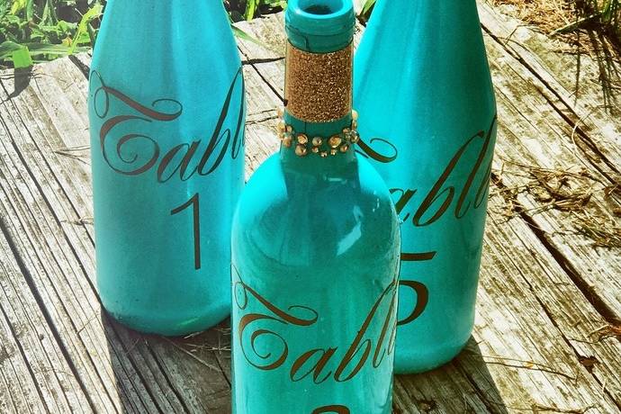 Wine Bottle Wedding Centerpiece Table Number / Decor
https://www.zibbet.com/tidbitdesigns/set-of-20-wine-bottle-wedding-centerpiece-table-number-decor-special-event