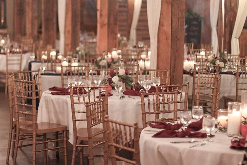 Modern wedding and event decor