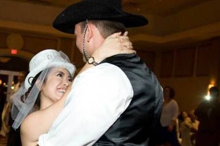 Couple dancing
