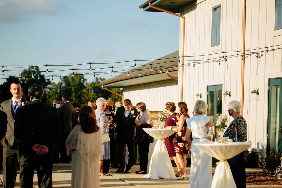 Cocktail Hour- Garden Terrace