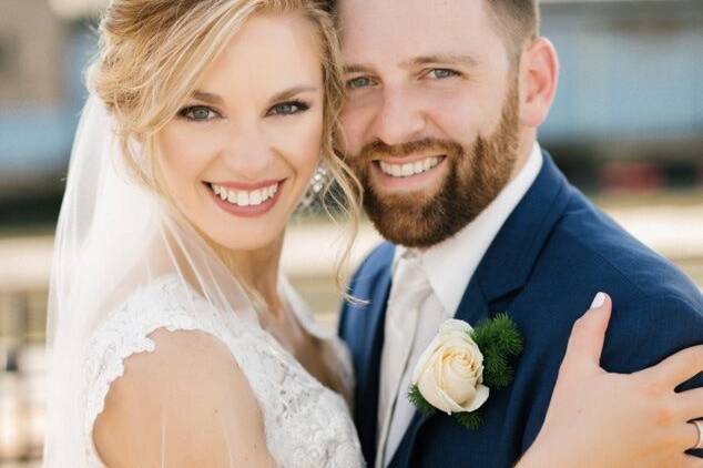 Bride and groom