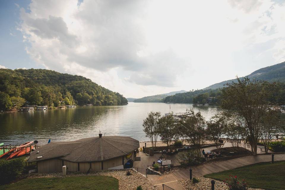 Rumbling Bald on Lake Lure