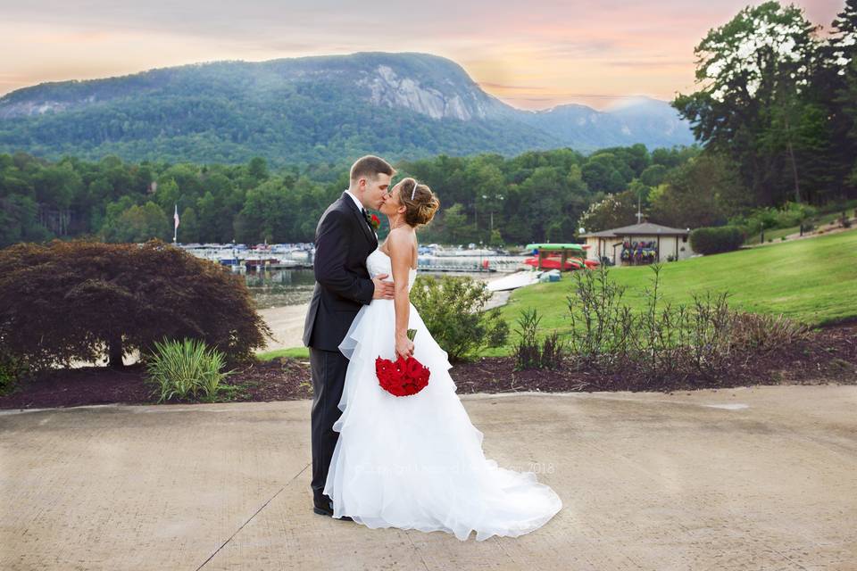 Kissing couple