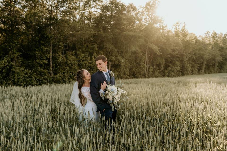 Post wedding portraits