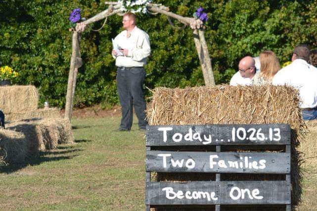 Country wedding