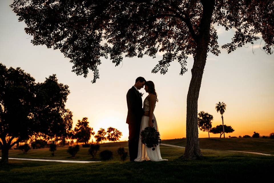 Arizona Sunset Wedding