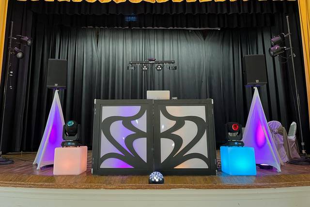 Larger lighting for stages