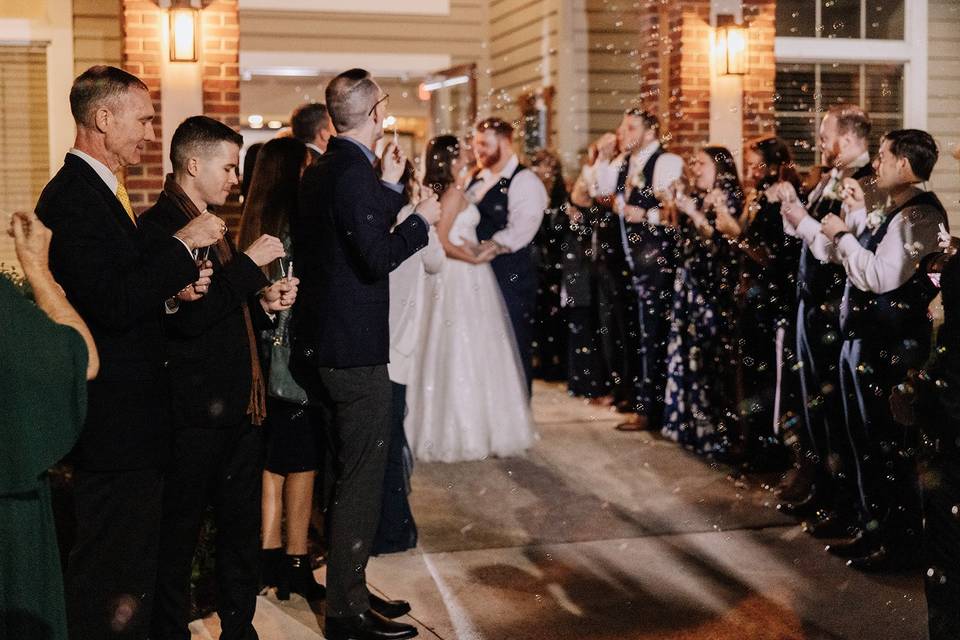 Sparkler exit