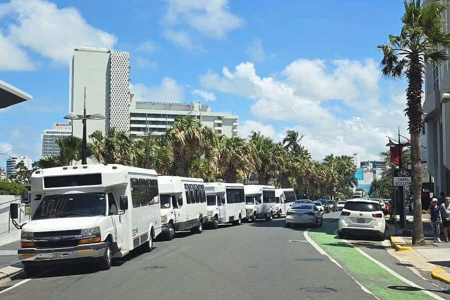 Minibus fleet