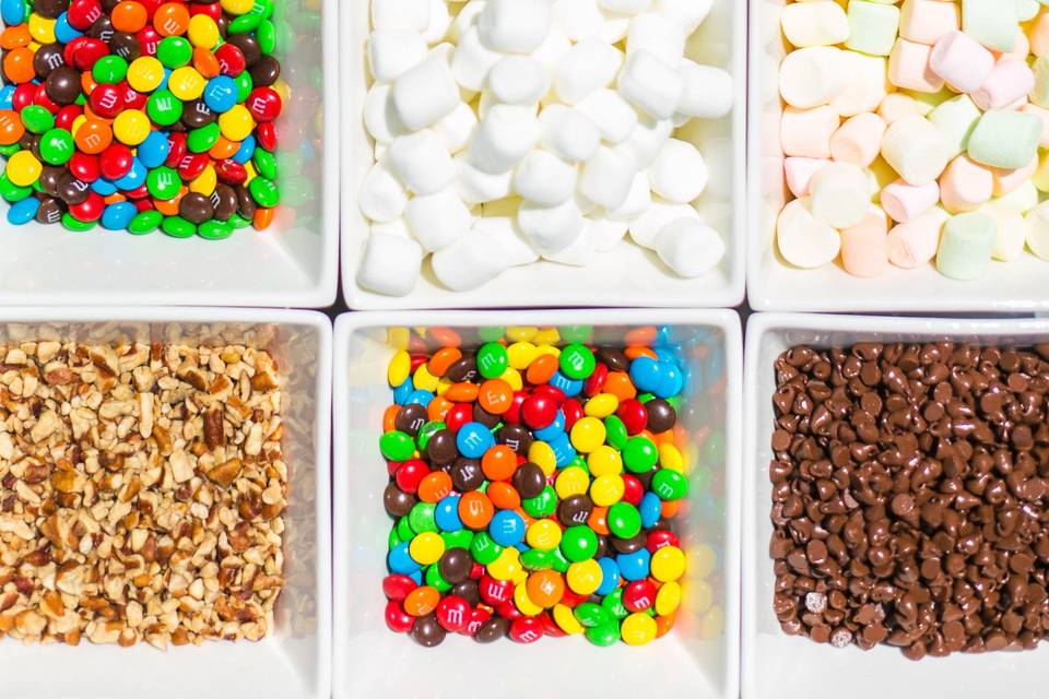 Ice cream toppings