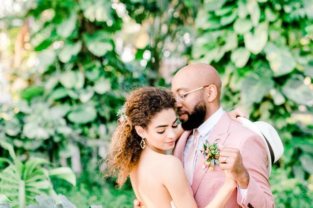 Styled boho wedding