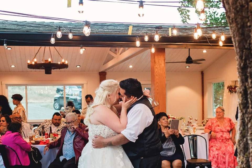 First dance on the deck