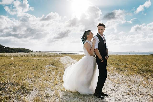 Fort Clinch Beach Elopement