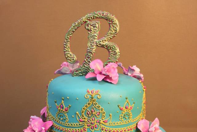 Teal Ornate