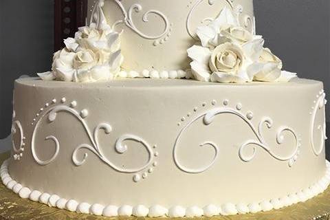 White cake