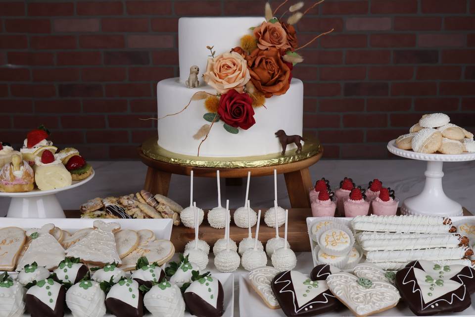Assorted desserts