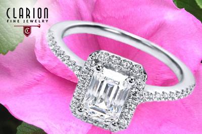 Custom engagement ring from Clarion Fine Jewelry.
PHONE: 1-703-293-6206
http://www.clarionfinejewelry.com