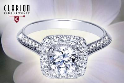 Custom engagement ring from Clarion Fine Jewelry.
PHONE: 1-703-293-6206
http://www.clarionfinejewelry.com