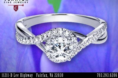 Custom engagement ring from Clarion Fine Jewelry.
PHONE: 1-703-293-6206
http://www.clarionfinejewelry.com