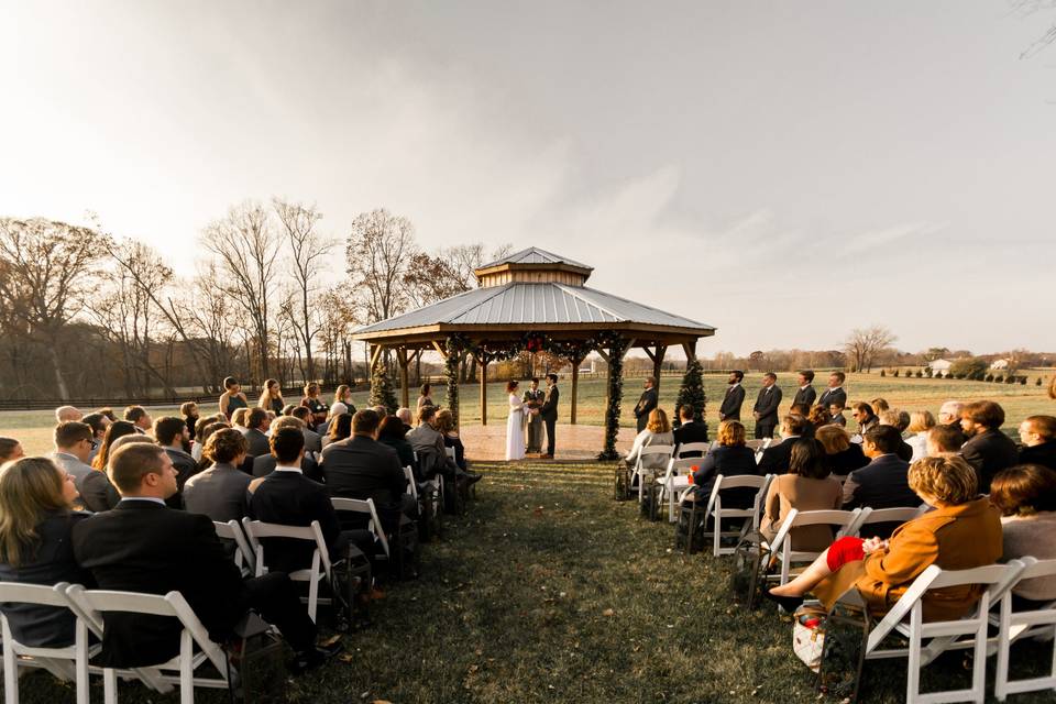 This gazebo is very popular