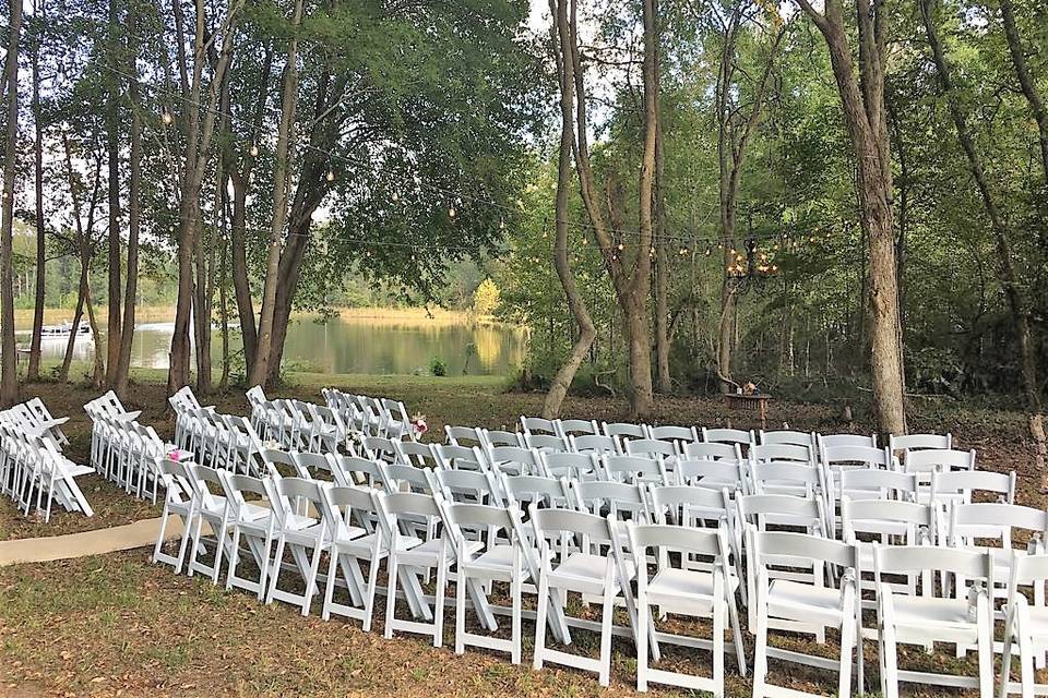 Wedding in the woods