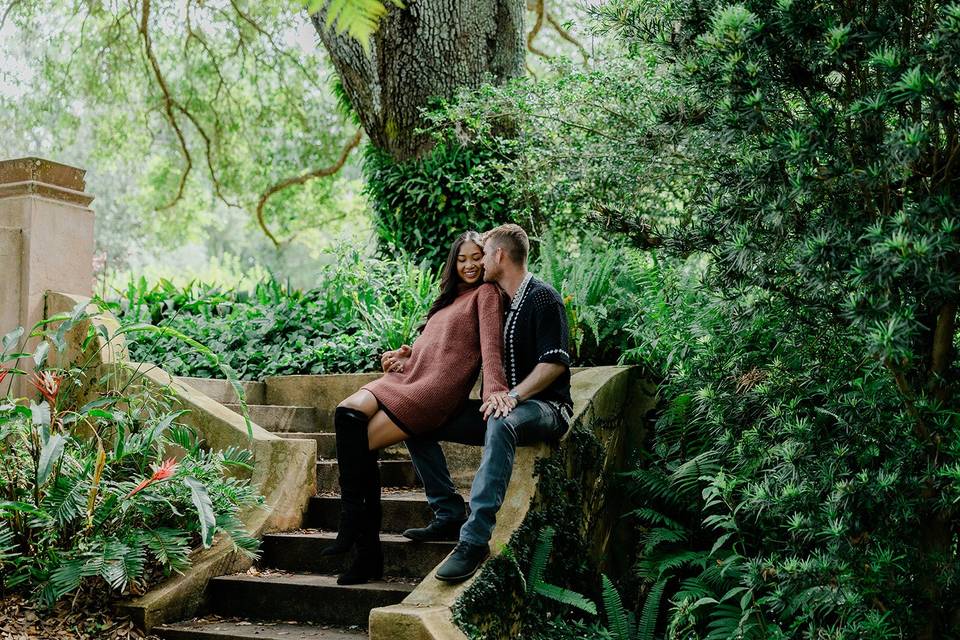 Bok Tower Gardens Engagement