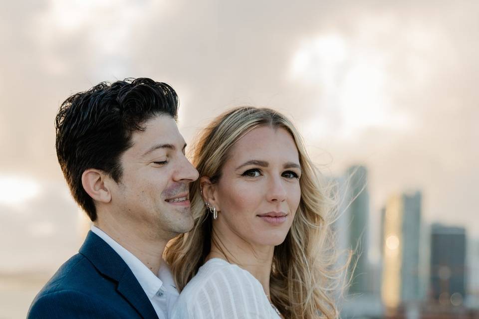 Chic Miami Engagement