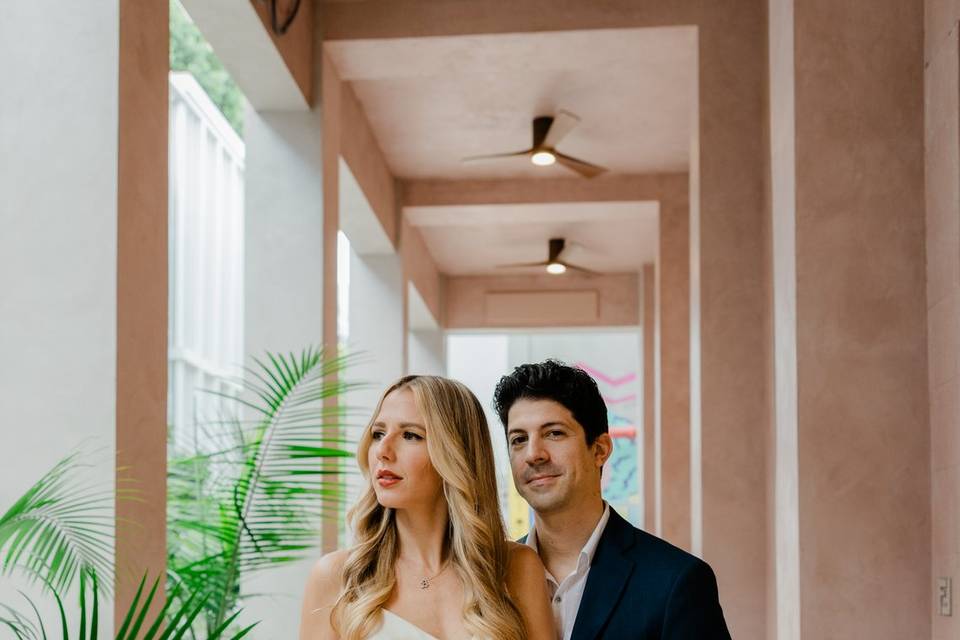 Chic Miami Engagement