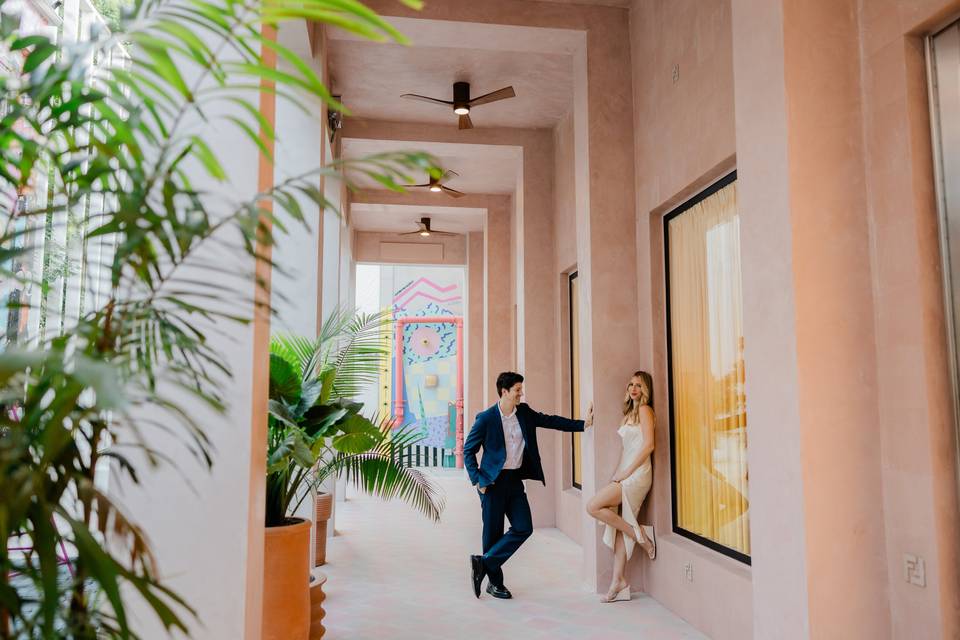 Chic Miami Engagement