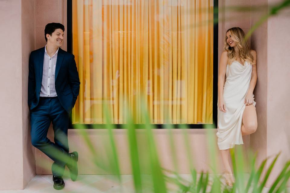 Chic Miami Engagement