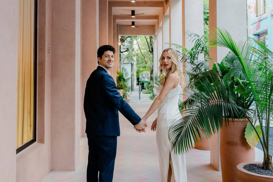 Chic Miami Engagement