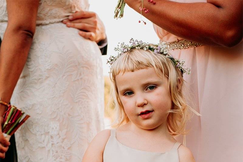 Outdoor Campground Wedding