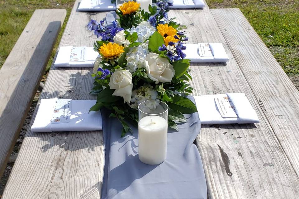 Table set up