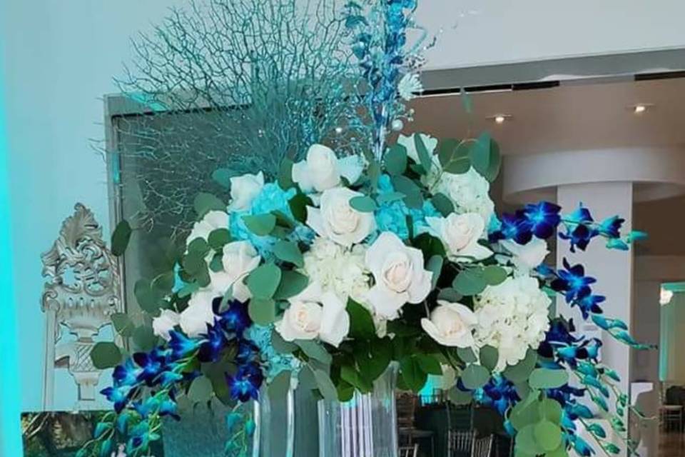 Flower set up