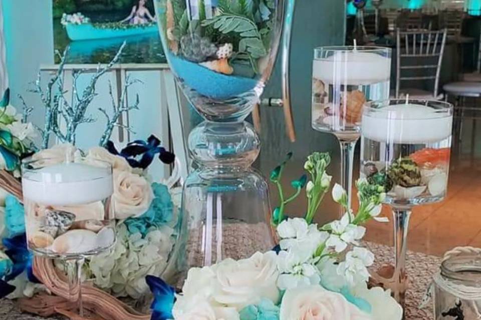 Flower set up